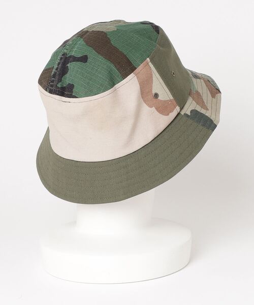 DL HEADWEAR（ディーエルヘッドウェア）の「DL Headwear Desire Bucket Hat  Veteran Collection  / ディーエル ヘッドウェア デザイア バケットハット  ベテラン コレクション （ハット・メンズ・カモフラージュ・ONE SIZE）」の3枚目の写真