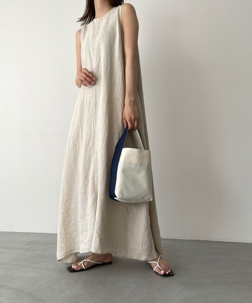 CANAL JEAN（キャナルジーン）の「RED CHOP WORKS(レッドチョップワークス) ワイドハンドトートBAG Small（トートバッグ・レディース・カーキ/ネイビー・ONE SIZE）」の13枚目の写真