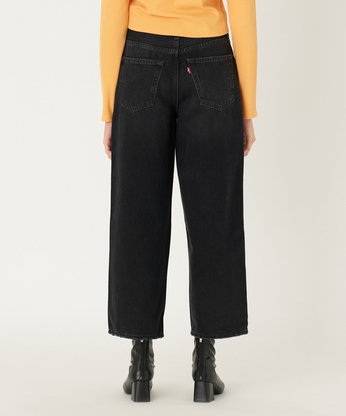 ブラックデニム ハイウエスト Levi's（リーバイス）の「Levi's/リーバイス ハイウエストバギー