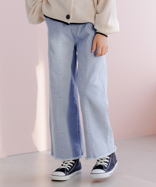 GLOBAL WORK(グローバルワーク)の「サスツキデニムパンツ/162605(デニムパンツ・キッズ・ネイビー/ブルー/ライトブルー・140cm/130cm/100cm/120cm/160cm/110cm/150cm)」の8枚目の写真