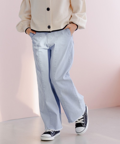 GLOBAL WORK(グローバルワーク)の「サスツキデニムパンツ/162605(デニムパンツ・キッズ・ネイビー/ブルー/ライトブルー・140cm/130cm/100cm/120cm/160cm/110cm/150cm)」の7枚目の写真