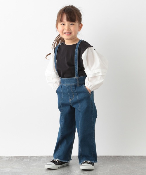 GLOBAL WORK(グローバルワーク)の「サスツキデニムパンツ/162605(デニムパンツ・キッズ・ネイビー/ブルー/ライトブルー・140cm/130cm/100cm/120cm/160cm/110cm/150cm)」の11枚目の写真