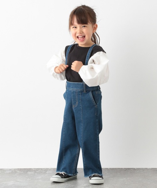 GLOBAL WORK(グローバルワーク)の「サスツキデニムパンツ/162605(デニムパンツ・キッズ・ネイビー/ブルー/ライトブルー・140cm/130cm/100cm/120cm/160cm/110cm/150cm)」の12枚目の写真