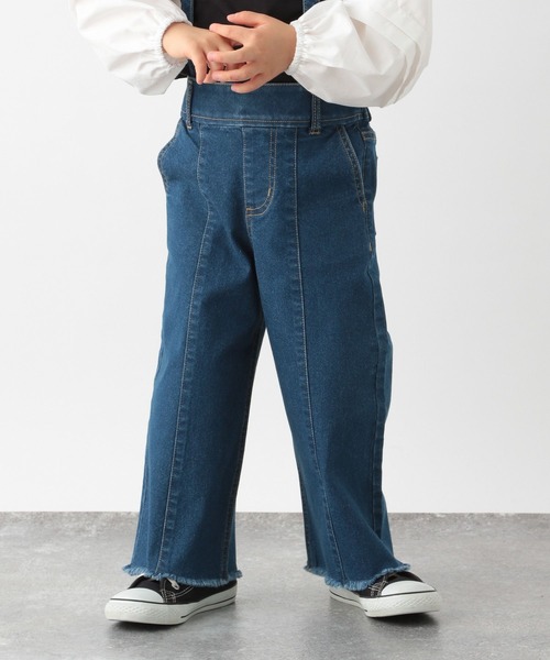 GLOBAL WORK(グローバルワーク)の「サスツキデニムパンツ/162605(デニムパンツ・キッズ・ネイビー/ブルー/ライトブルー・140cm/130cm/100cm/120cm/160cm/110cm/150cm)」の18枚目の写真