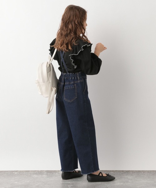 GLOBAL WORK(グローバルワーク)の「サスツキデニムパンツ/162605(デニムパンツ・キッズ・ネイビー/ブルー/ライトブルー・140cm/130cm/100cm/120cm/160cm/110cm/150cm)」の21枚目の写真