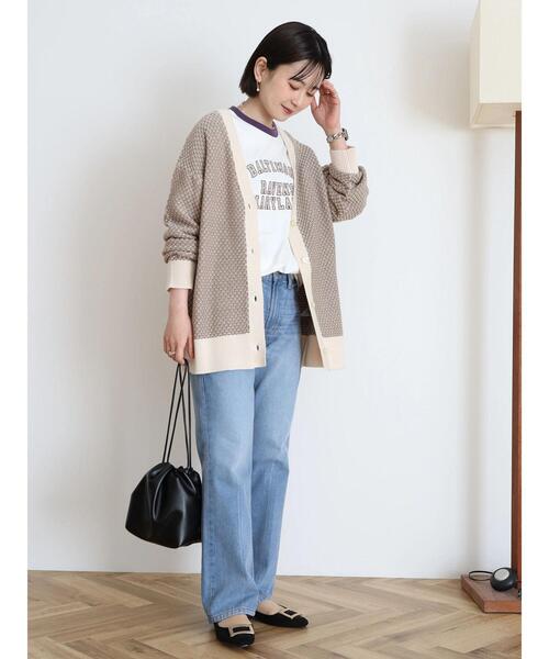 AMERICAN HOLIC（アメリカンホリック）の「リンガーロゴカットプルオーバー（Tシャツ/カットソー・レディース・パープル/オレンジ/グリーン・M/L）」の11枚目の写真