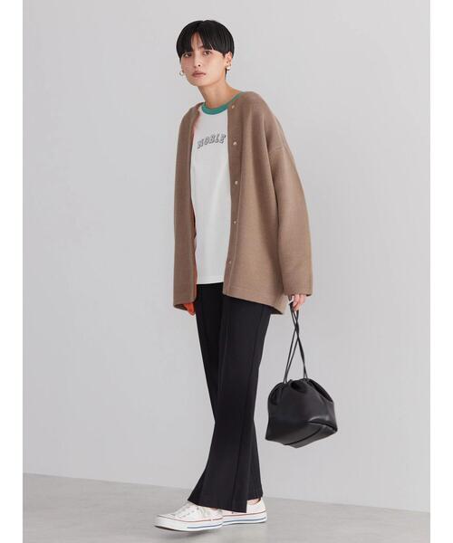 AMERICAN HOLIC（アメリカンホリック）の「リンガーロゴカットプルオーバー（Tシャツ/カットソー・レディース・パープル/オレンジ/グリーン・M/L）」の15枚目の写真