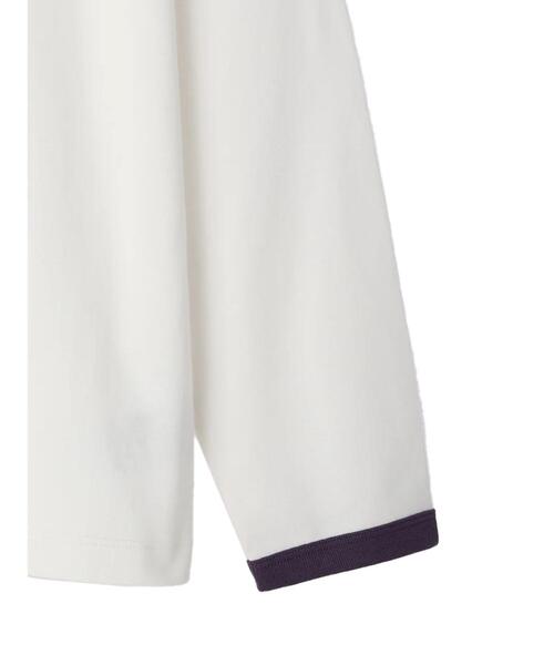 AMERICAN HOLIC（アメリカンホリック）の「リンガーロゴカットプルオーバー（Tシャツ/カットソー・レディース・パープル/オレンジ/グリーン・M/L）」の22枚目の写真