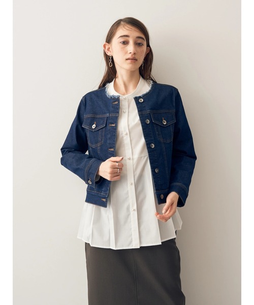 YECCA VECCA（イェッカヴェッカ）の「ノーカラーストレッチG