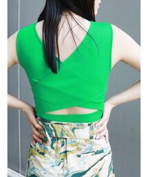 MURUA | バッククロスタンク(タンクトップ)