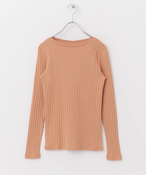 「URBAN RESEARCH DOORS」 長袖カットソー MEDIUM レッド系その他 レディース URBAN RESEARCH DOORS tシャツ 針抜き長袖カットソー レディース