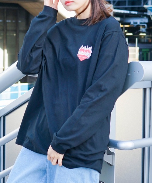 THRASHER（スラッシャー）の「Burning Heart LONG SLEEVE T