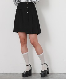 Cheek | 【サイズ展開あり】サイドプリーツミニスカート(スカート)