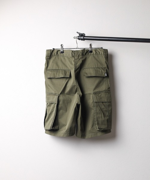 FRANKLIN & MARSHALL（フランクリンマーシャル）の「【FRANKLIN & MARSHALL】CARGO SHORTS（カーゴパンツ・レディース・ブラック/カーキ・LARGE/MEDIUM/SMALL）」の4枚目の写真