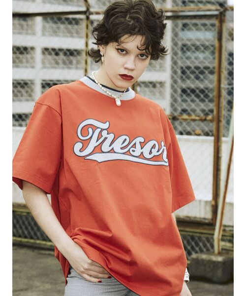 jouetie（ジュエティ）の「championロゴBIGT【コラボ/ユニセックス】（Tシャツ/カットソー・レディース・ブラック/パープル/グレー/レッド・MEDIUM）」の18枚目の写真