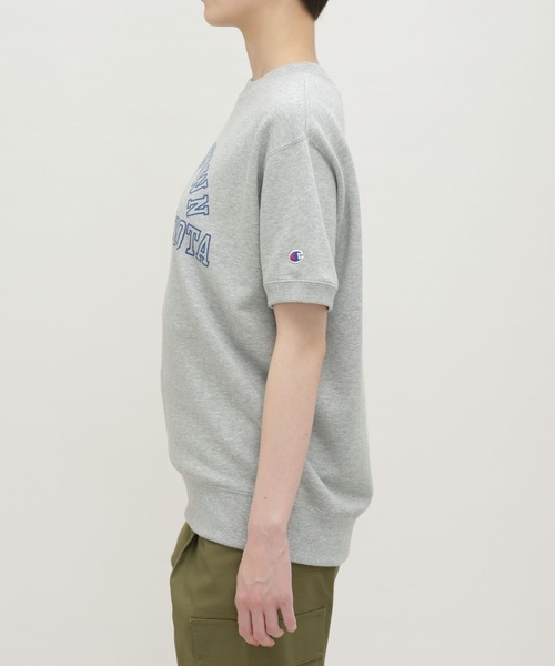 PGG ショートスリーブシャツ 立体ロゴ ネイビー/グレー　サイズ6 楽天市場】＼10%OFFクーポン有／チャンピオン Tシャツ メンズ