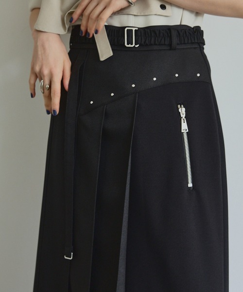 【極美品】UNITED TOKYO ダヴィアシメタイトスカート　ロング　総柄 極美品】UNITED TOKYO ダヴィアシメタイトスカート ロング 総柄
