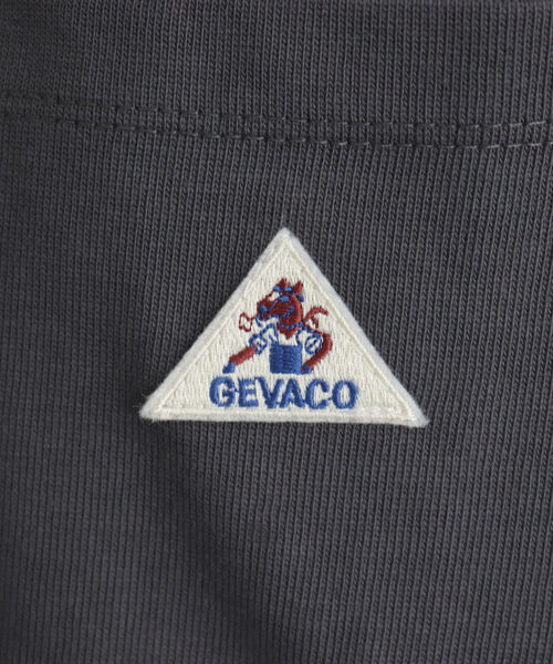 GEVACO（ゲバコ）の「【GEVACO/ゲバコ】ヘビー天竺半袖ワンピース（ワンピース・レディース・チャコールグレー/ベージュ/オフホワイト/ブルーグリーン・38）」の9枚目の写真