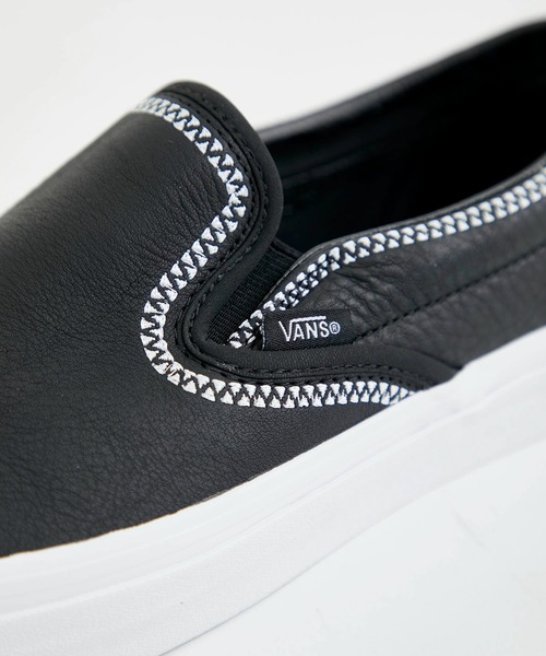 WHITE MOUNTAINEERING（ホワイトマウンテニアリング）の「【White Mountaineering/ホワイトマウンテニアリング】× VANS CLASSIC SLIP-ON 98 DX（スニーカー・メンズ・ブラック・25.5/26.5/27.5/28/27/26/29）」の8枚目の写真