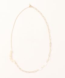 mimis（ミイーミイーズ）の「コンビチェーン*淡水パールネックレス（ネックレス）」