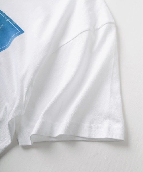 make a ray!(メイク ア レイ!)の「【別注】ストリートフォト NEW YORK/BROOKLYN/MANHATTAN プリントTシャツ/半袖T/ビッグシルエット(Tシャツ/カットソー・メンズ・オフホワイト/ホワイト/ライトホワイト・M/L)」の8枚目の写真
