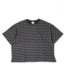 HEMP WIDE TEE FAINT PRINTED