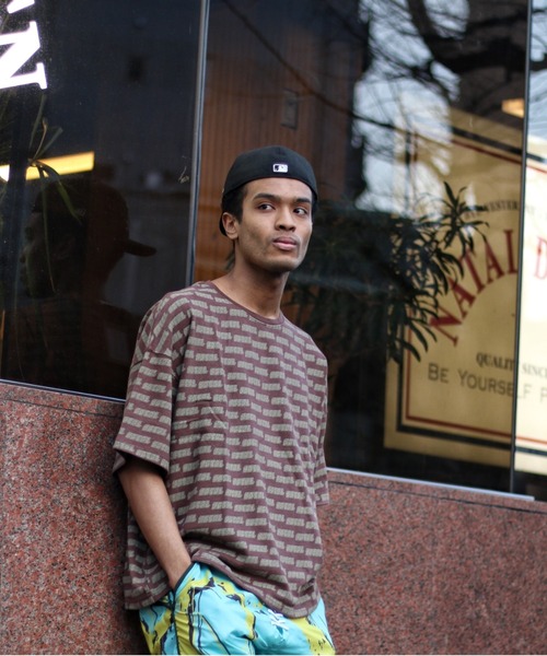 NATAL DESIGN（ネイタルデザイン）の「HEMP WIDE TEE FAINT PRINTED（Tシャツ/カットソー・メンズ・ブラック/ブラウン・MEDIUM/LARGE/X-LARGE）」の3枚目の写真