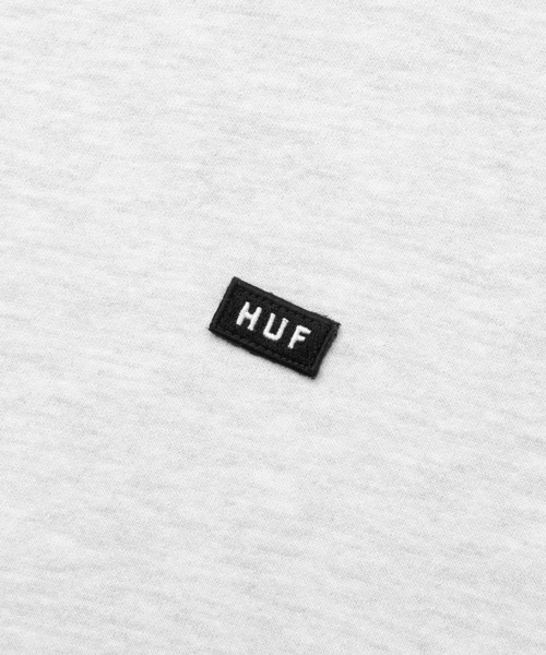 HUF（ハフ）の「BAR LOGO CREW / HUF Tシャツ スウェット ロゴ（Tシャツ/カットソー・メンズ・パープル系その他/アッシュグレー/セージグリーン/ブラック/ベージュ/ライム・X-SMALL/SMALL/MEDIUM/LARGE/X-LARGE/XX-LARGE）」の11枚目の写真