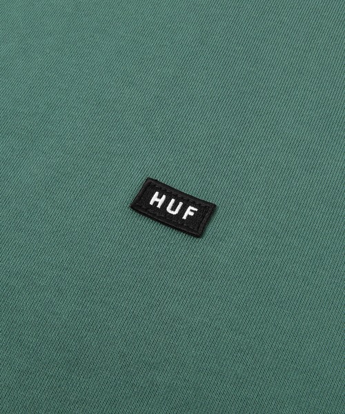 HUF（ハフ）の「BAR LOGO CREW / HUF Tシャツ スウェット ロゴ（Tシャツ/カットソー・メンズ・パープル系その他/アッシュグレー/セージグリーン/ブラック/ベージュ/ライム・X-SMALL/SMALL/MEDIUM/LARGE/X-LARGE/XX-LARGE）」の14枚目の写真