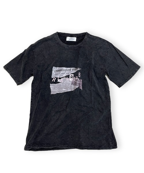 SEN TOKYO(セントーキョー)の「パンチの効いたストリートアイテム。五分袖ルーズプリントTシャツ(Tシャツ/カットソー・メンズ・ブラック・M/L/XL)」の6枚目の写真