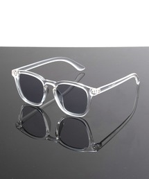 <UNITED> BOSLLINGTON COLOR LENS SUNGLASSESE / "ユナイテッド" ボスリントン型 サングラス カラーレンズ クリアフレーム UVカット