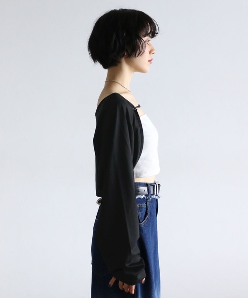 ユルカットショートボレロ（カーディガン/ボレロ）｜PAGEBOY