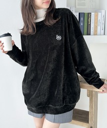 《Javaジャバコラボ》シーズンライクな表情を叶える。JAVA刺繍ヴィンテージベロアプルオーバー