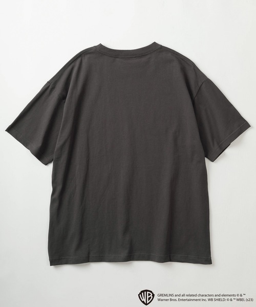 make a ray!（メイク ア レイ！）の「【GREMLINS/グレムリン】ヴィンテージライク ポスターテイスト ギズモプリント 半袖Tシャツ（Tシャツ/カットソー・レディース・チャコールグレー/グリーン/ホワイト・M/XL/L）」の5枚目の写真