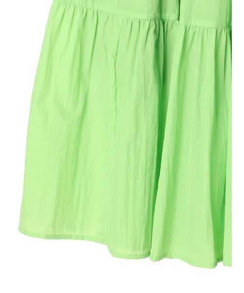 ELENCARE DUE(エレンカーレデュエ)の「・ELENCARE DUE ナイロンティアードスカート(スカート・レディース・グリーン/ブラック・FREE)」の21枚目の写真
