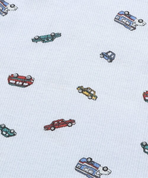 apres les cours(アプレレクール)の「リブベビーコンビ肌着(肌着・キッズ・アイボリー/ベージュ/サックスブルー・60/70)」の8枚目の写真