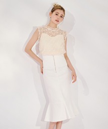 デニムマーメイドスカート