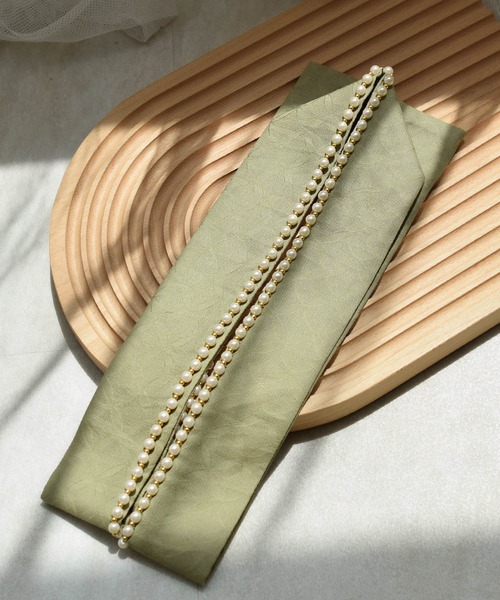 重ね衿 七宝柄パール付（和装小物）｜utatane（ウタタネ）