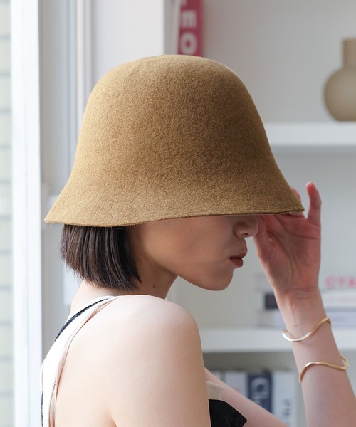 LOWRYS FARM(ローリーズファーム)の「バスクバケットHAT2 965920(ハット・レディース・ブラック/ダークブラウン/ブラウン/ベージュ・FREE)」の1枚目の写真