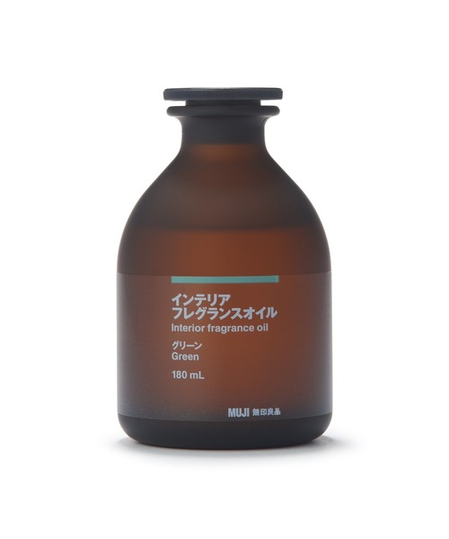 無印良品(ムジルシリョウヒン)の「インテリアフレグランスオイル 180mL グリーン(ルームフレグランス/お香・レディース・その他・FREE)」の1枚目の写真