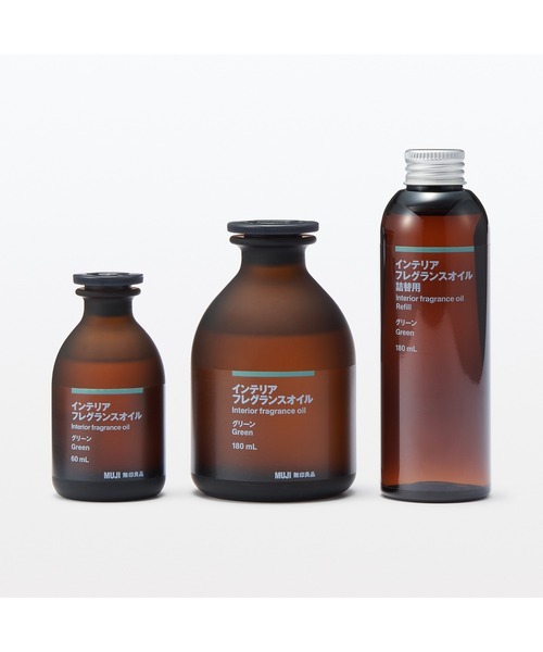 無印良品(ムジルシリョウヒン)の「インテリアフレグランスオイル 180mL グリーン(ルームフレグランス/お香・レディース・その他・FREE)」の3枚目の写真