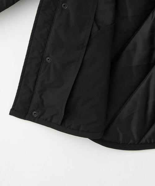 green label relaxing(グリーンレーベルリラクシング)の「フェイクファー レイヤード ナカワタ ブルゾン 100cm-130cm(ブルゾン・キッズ・ブラック/オフホワイト・XS(100-110cm)/S(120-130cm))」の17枚目の写真