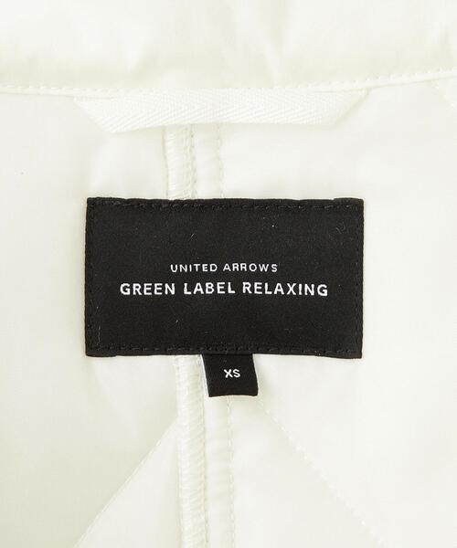green label relaxing(グリーンレーベルリラクシング)の「フェイクファー レイヤード ナカワタ ブルゾン 100cm-130cm(ブルゾン・キッズ・ブラック/オフホワイト・XS(100-110cm)/S(120-130cm))」の7枚目の写真