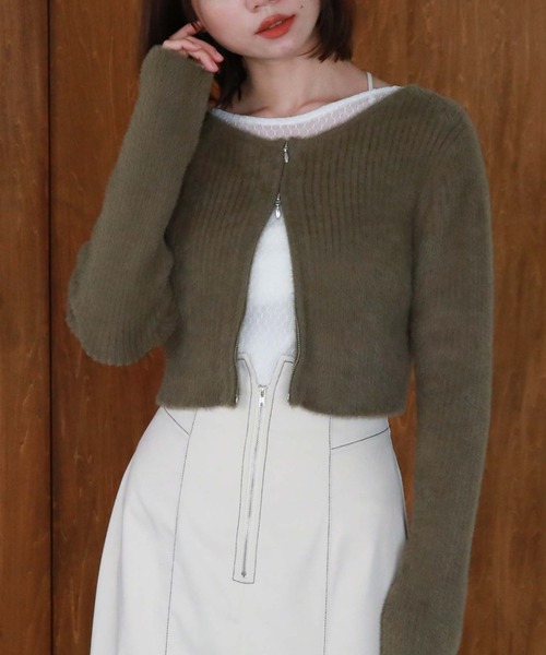 90s GIANFRANCO FERRE ダブルジップカーディガンarchive 90s GIANFRANCO FERRE ダブルジップカーディガンarchive 90's