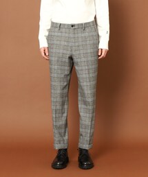 DRESSTERIOR | ◆【セットアップ可】ウォームストレッチ グレンチェックパンツ(スーツパンツ)