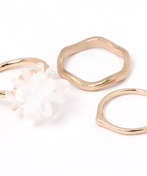 studio CLIP（スタディオクリップ）の「アソートリングセット（リング・レディース・その他1/イエロー・FREE）」の10枚目の写真