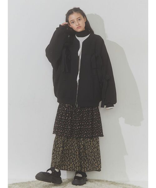 merry jenny(メリージェニー)の「リボンブルゾン(ブルゾン・レディース・ピンク/ブルー/ブラック・FREE)」の19枚目の写真
