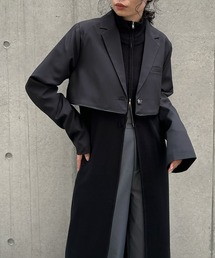 &g'aime | 【&g’aime】オーバーテーラードジャケット(マルチウェイ着用可能)(テーラードジャケット)