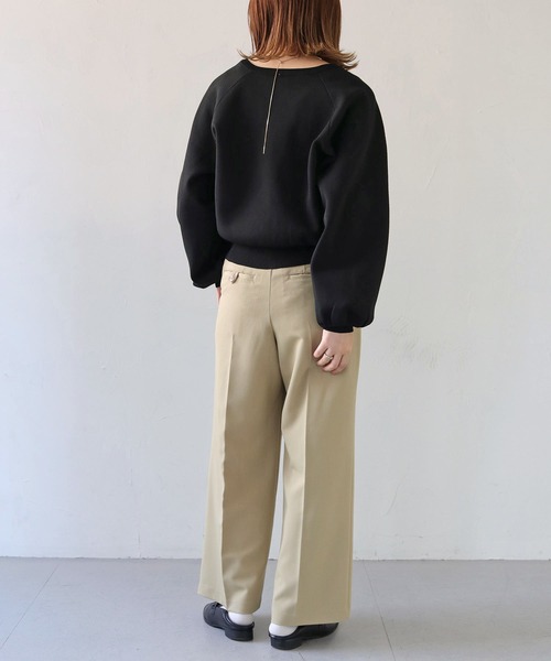 HER CLOSET（ハークローゼット）の「【shemoshelly】WEB限定ダンボールニットラグランカーディガン（カーディガン/ボレロ・レディース・ライトパープル/オフホワイト/ライトグリーン/ブラック/モカ・M）」の19枚目の写真