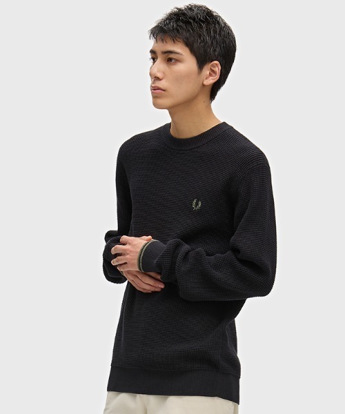 先行予約受付中】Waffle Stitch Jumper／ワッフルステッチニット